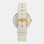 Signature Women Quartz Pink Dial Multi-Function Leather Watch UWUCL1007