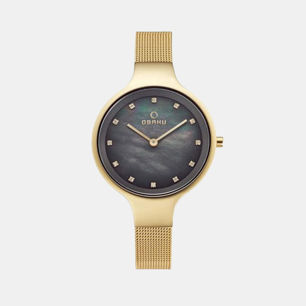 Sky Dusk Women Quartz Mother Of Pearl Dial Analog Stainless Steel Watch V173LXGJMG
