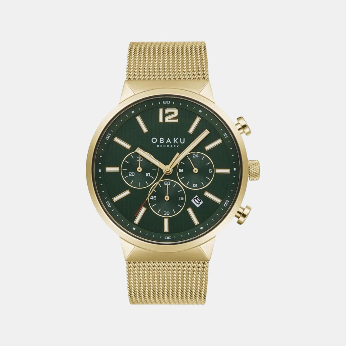 Storm Chrono Men Quartz Green Dial Analog Stainless Steel Watch V180GCGEMG