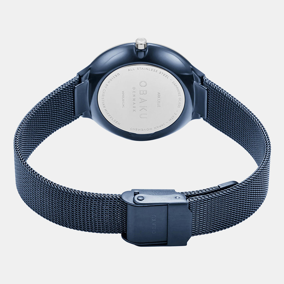 Viol-Arctic Women Quartz Blue Dial Analog Mesh Watch V211LXCLML