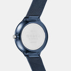 Viol-Arctic Women Quartz Blue Dial Analog Mesh Watch V211LXCLML