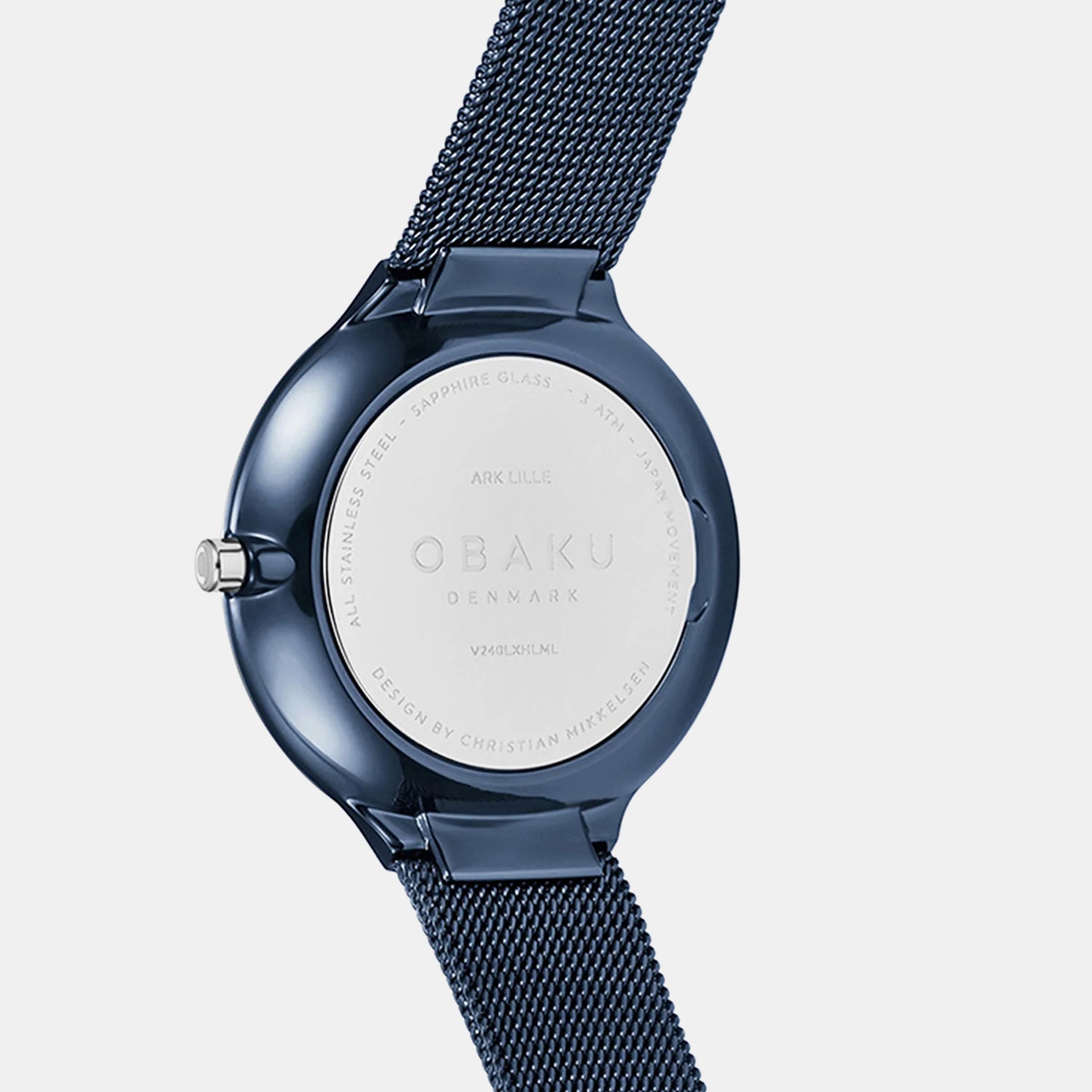 Viol-Arctic Women Quartz Blue Dial Analog Mesh Watch V211LXCLML