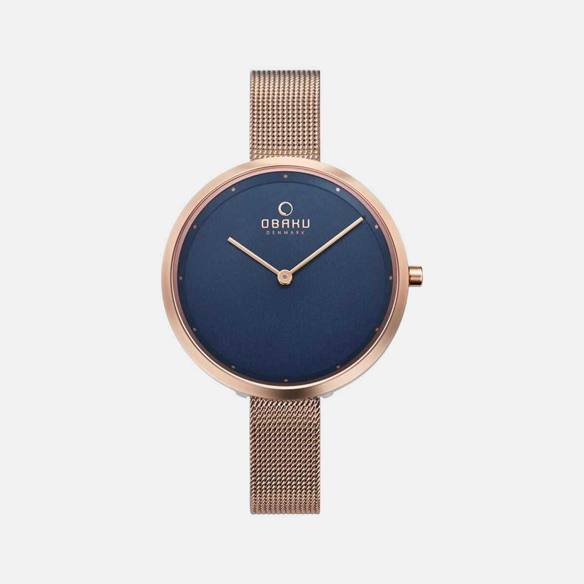 Dok-Azure Women Quartz Blue Dial Analog Mesh Watch V227LXVLMV