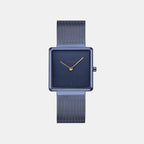 Kvadrat Women Quartz Blue Dial Analog Mesh Watch V236LXLLML2