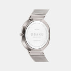 Obaku Stainless Steel Asymmetrical watch