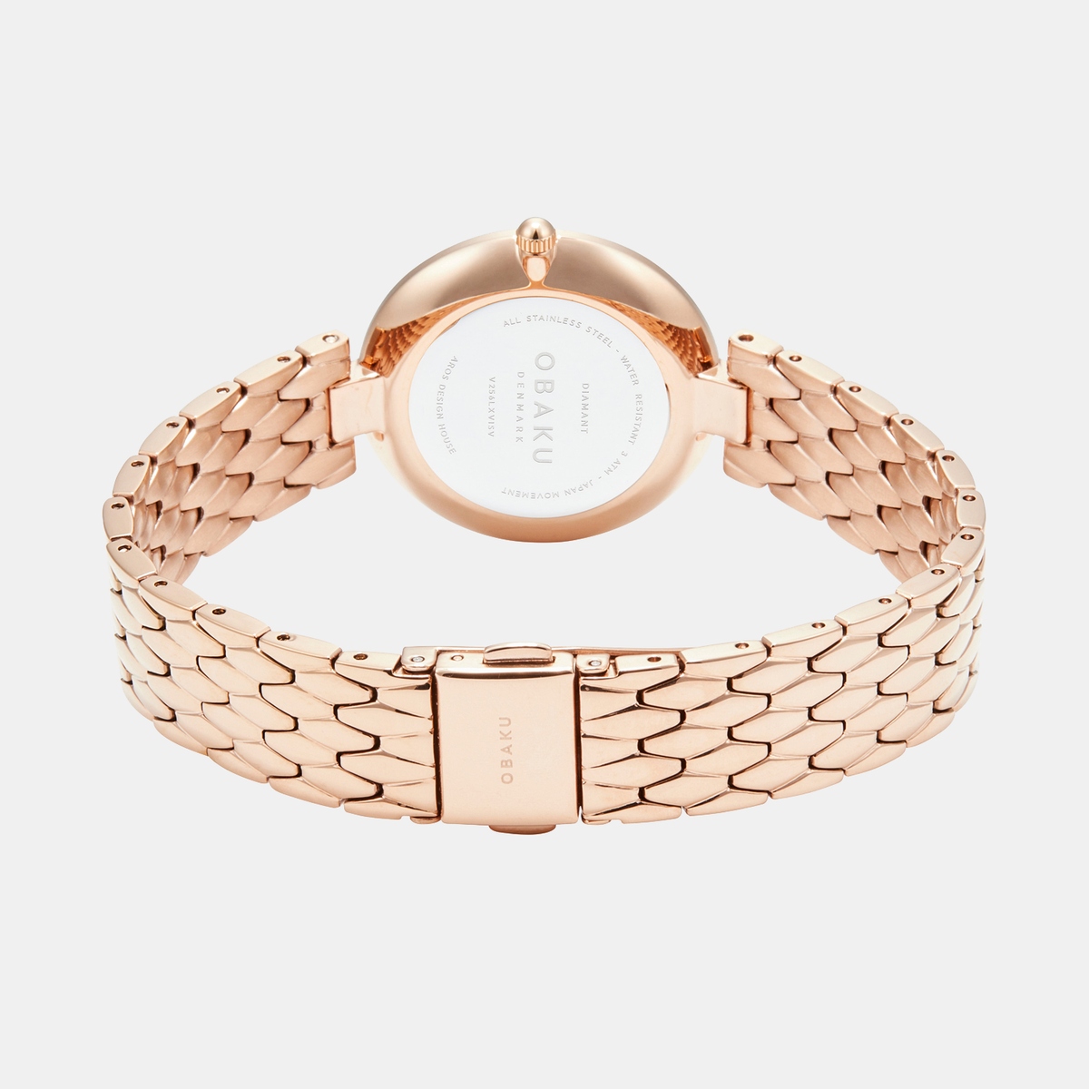 Obaku Stainless Steel Round watch