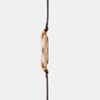 Diamant Women Quartz Purple Dial Analog Mesh Watch V256LXVNMN