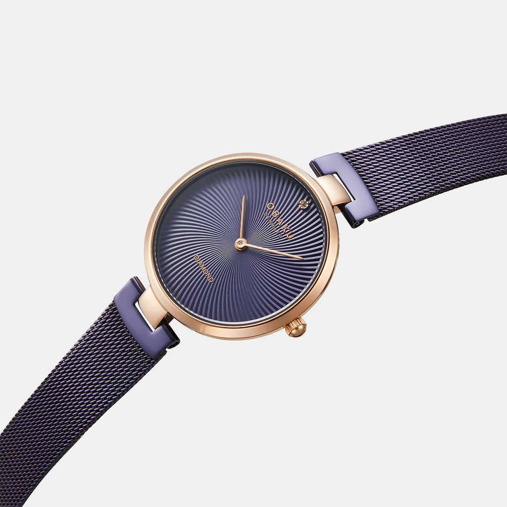 Obaku 38.5 mm Round Quartz watch