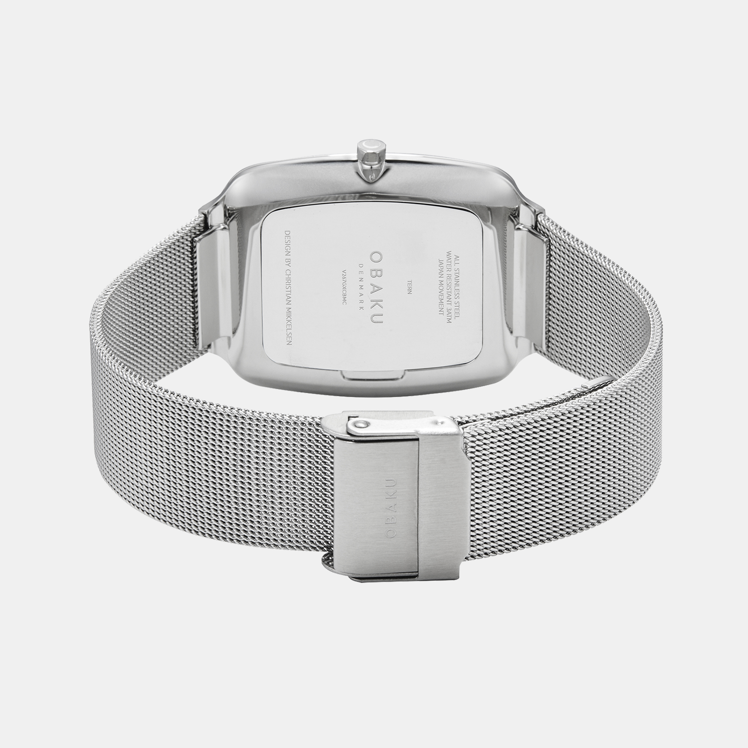 Obaku Stainless Steel Black watch