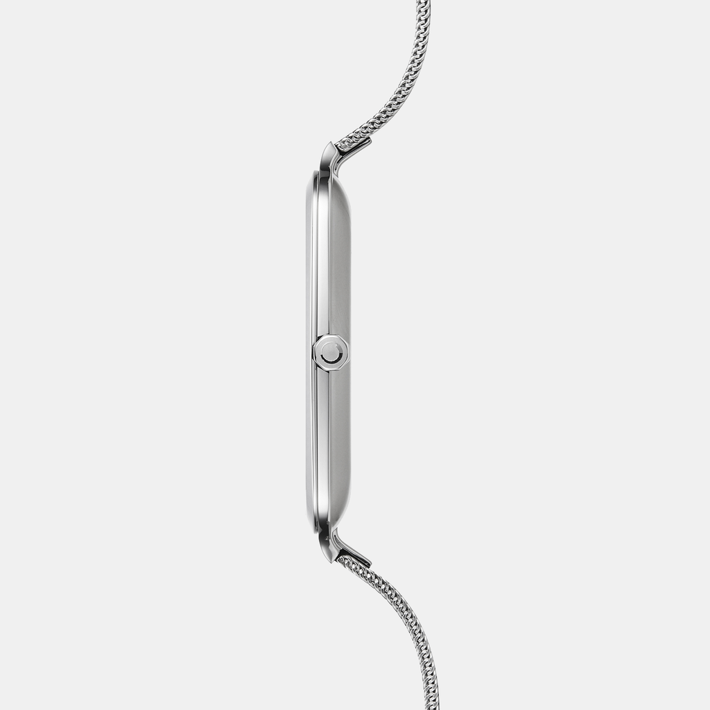 Obaku Men Tonneau Black watch