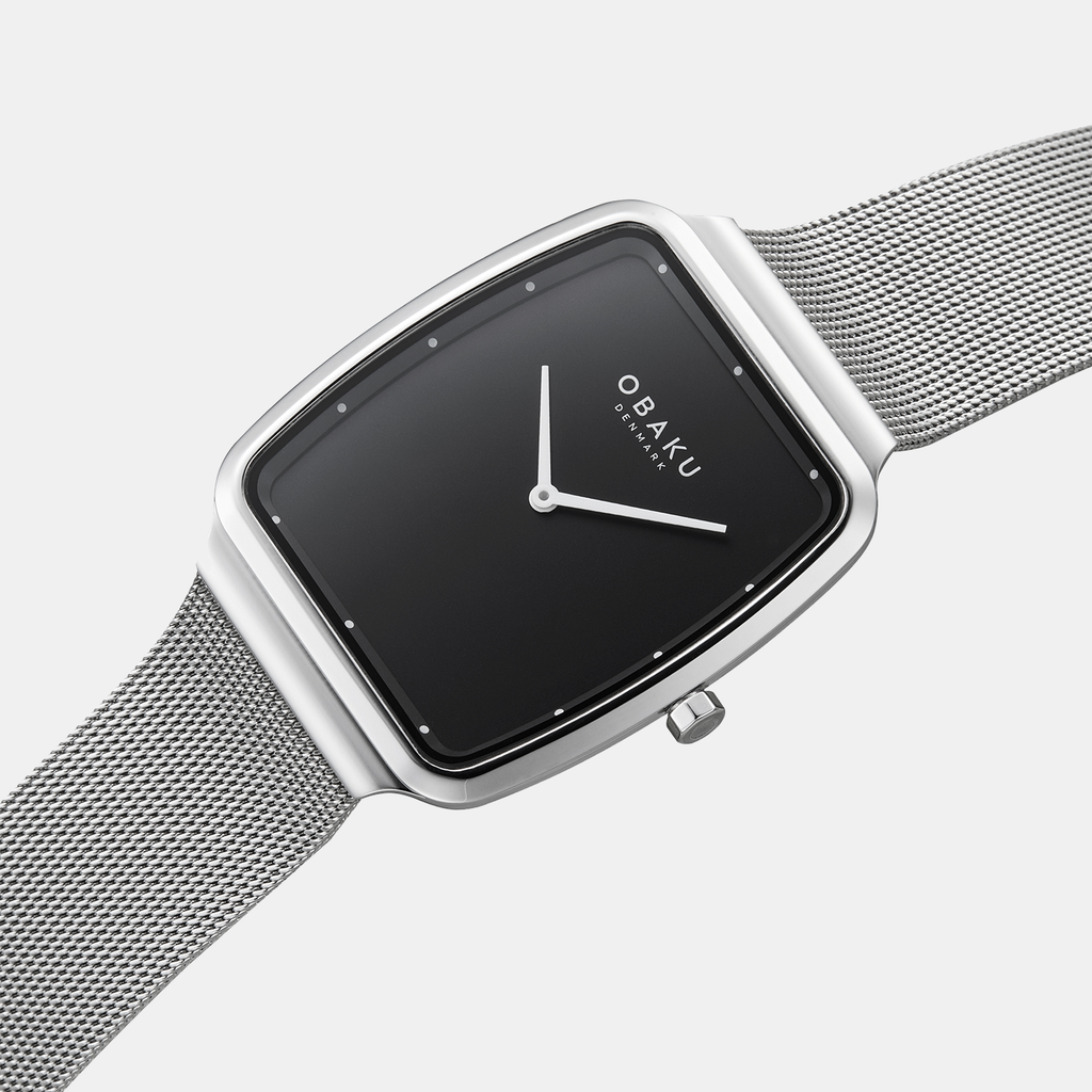 Obaku 44 mm Tonneau Quartz watch