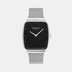 Obaku Tonneau Black Analog watch