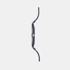 Satin Ocean Men Quartz Blue Dial Analog Mesh Watch V269GXSLML