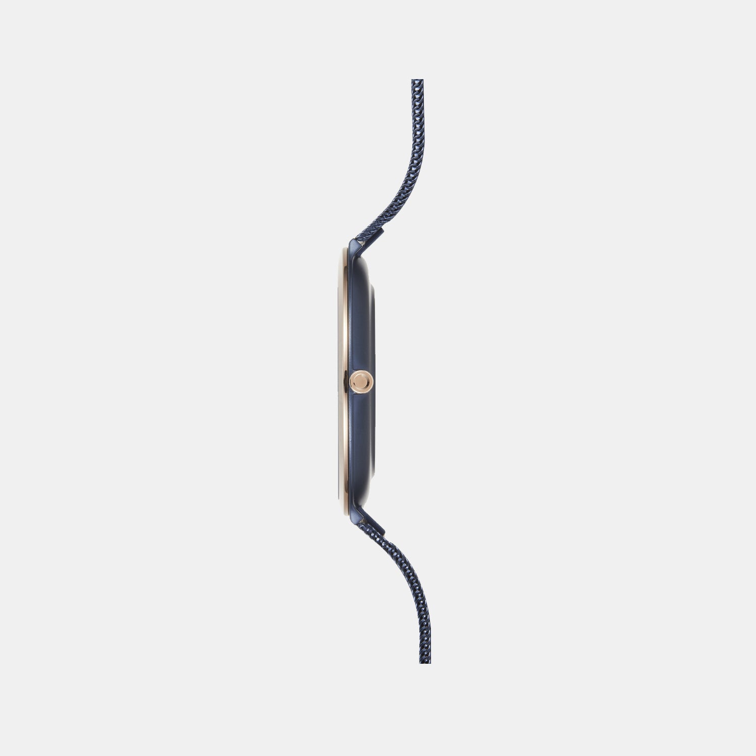 Satin Ocean Men Quartz Blue Dial Analog Mesh Watch V269GXSLML