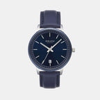 Obaku Round Blue Analog watch