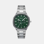 Ild Jude Men Quartz Green Dial Multi-Function Stainless Steel Watch V275GMCESC