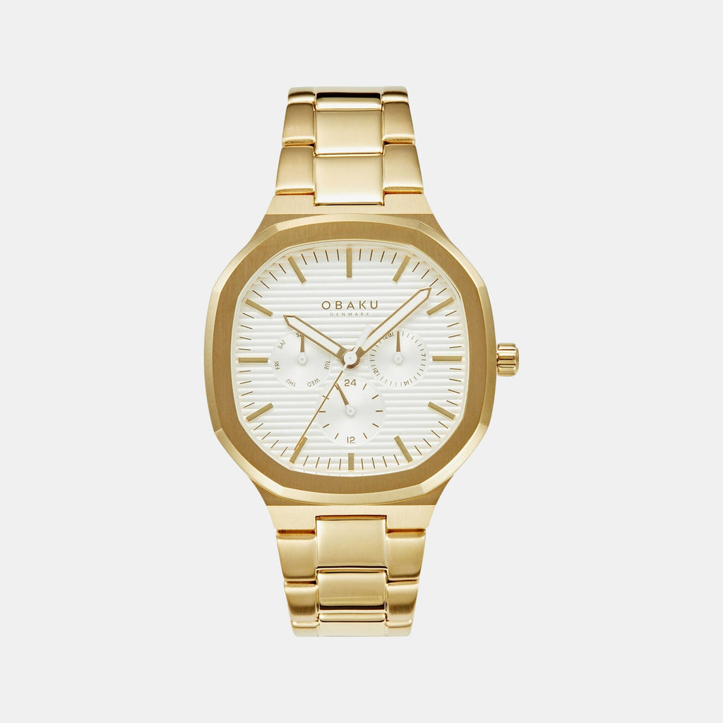 Ild Men Quartz Silver Dial Analog Stainless Steel Watch V275GMGISG