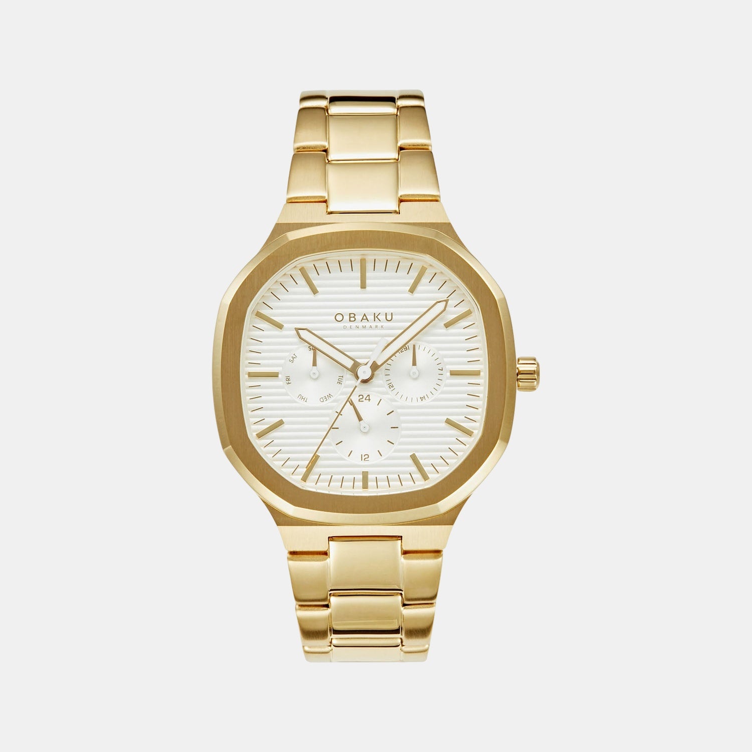 Ild Men Quartz Silver Dial Analog Stainless Steel Watch V275GMGISG