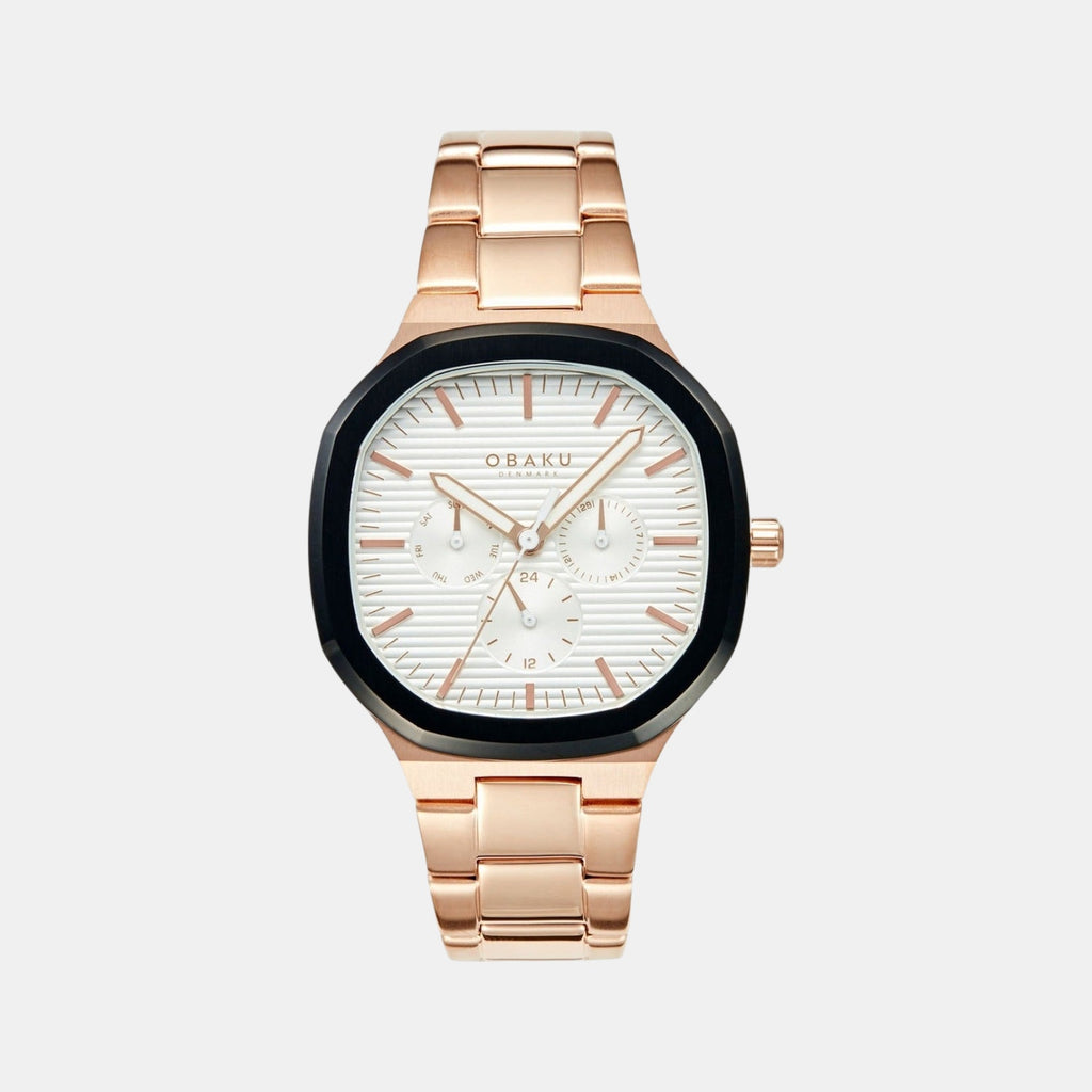 Ild Men Quartz Silver Dial Analog Stainless Steel Watch V275GMMISV