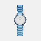 Acacie Women Quartz Silver Dial Analog Stainless Steel Watch V276LERIMA