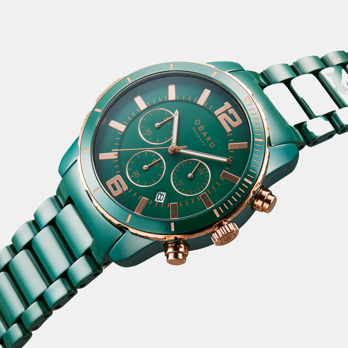 Obaku 44 mm Round Quartz watch