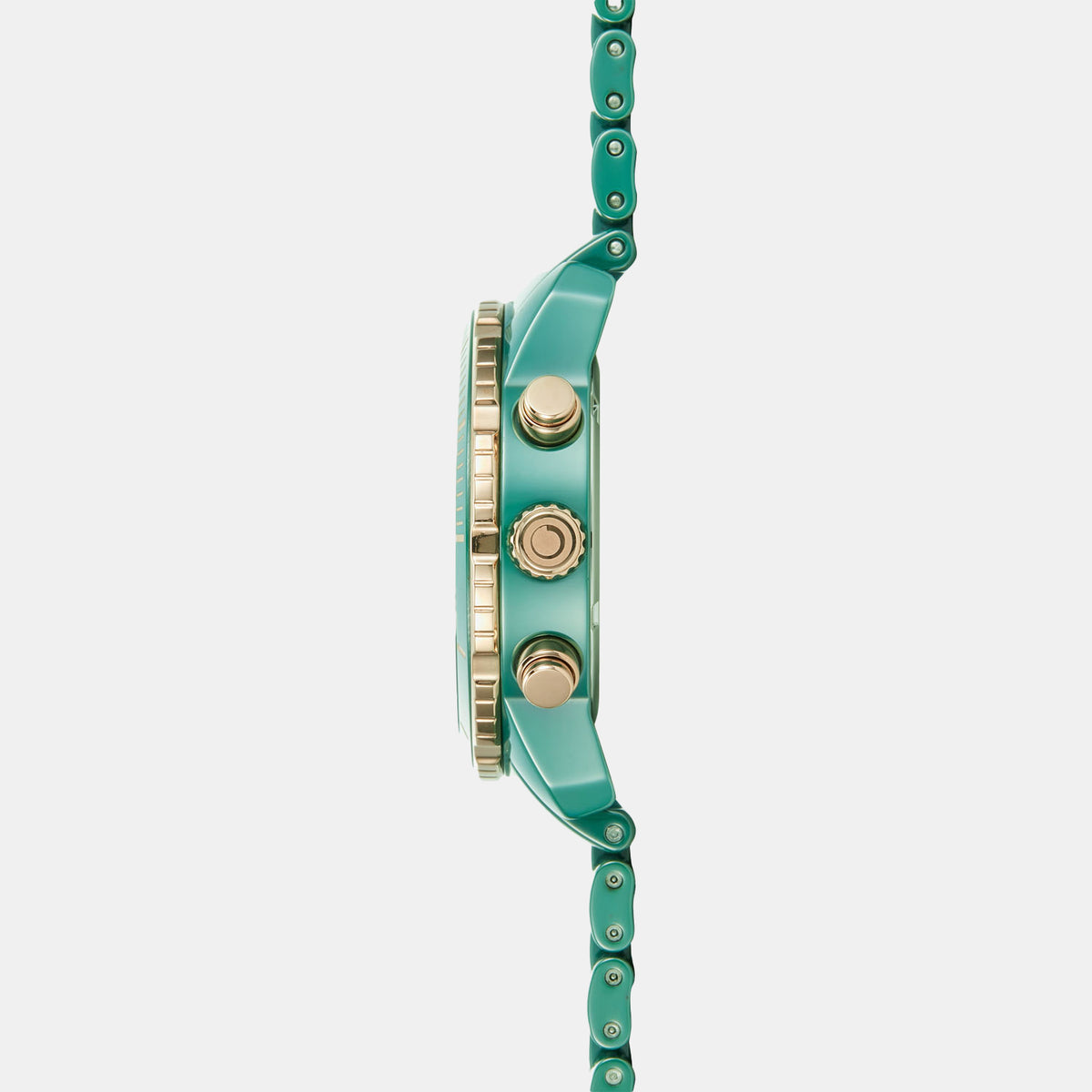 Obaku Men Round Green watch