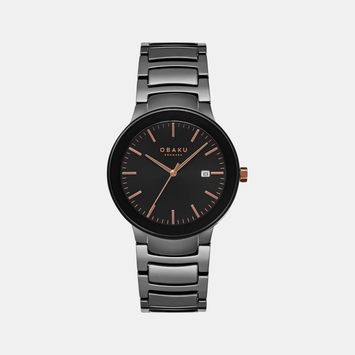 Pil Lille Women Quartz Black Dial Analog Ceramic Watch V280LDBBCB