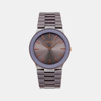 Svale Graphite Men Quartz Grey Dial Analog Ceramic Watch V281GXJJCJ