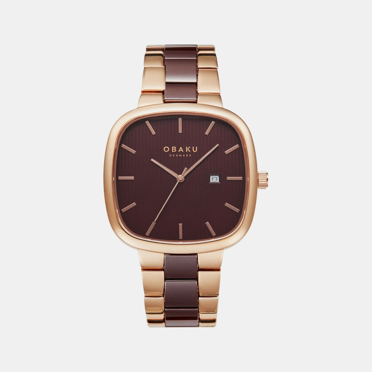 Imian Men Quartz Brown Dial Analog Ceramic Watch V282GDVNCN