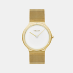 Obaku Round White Analog watch