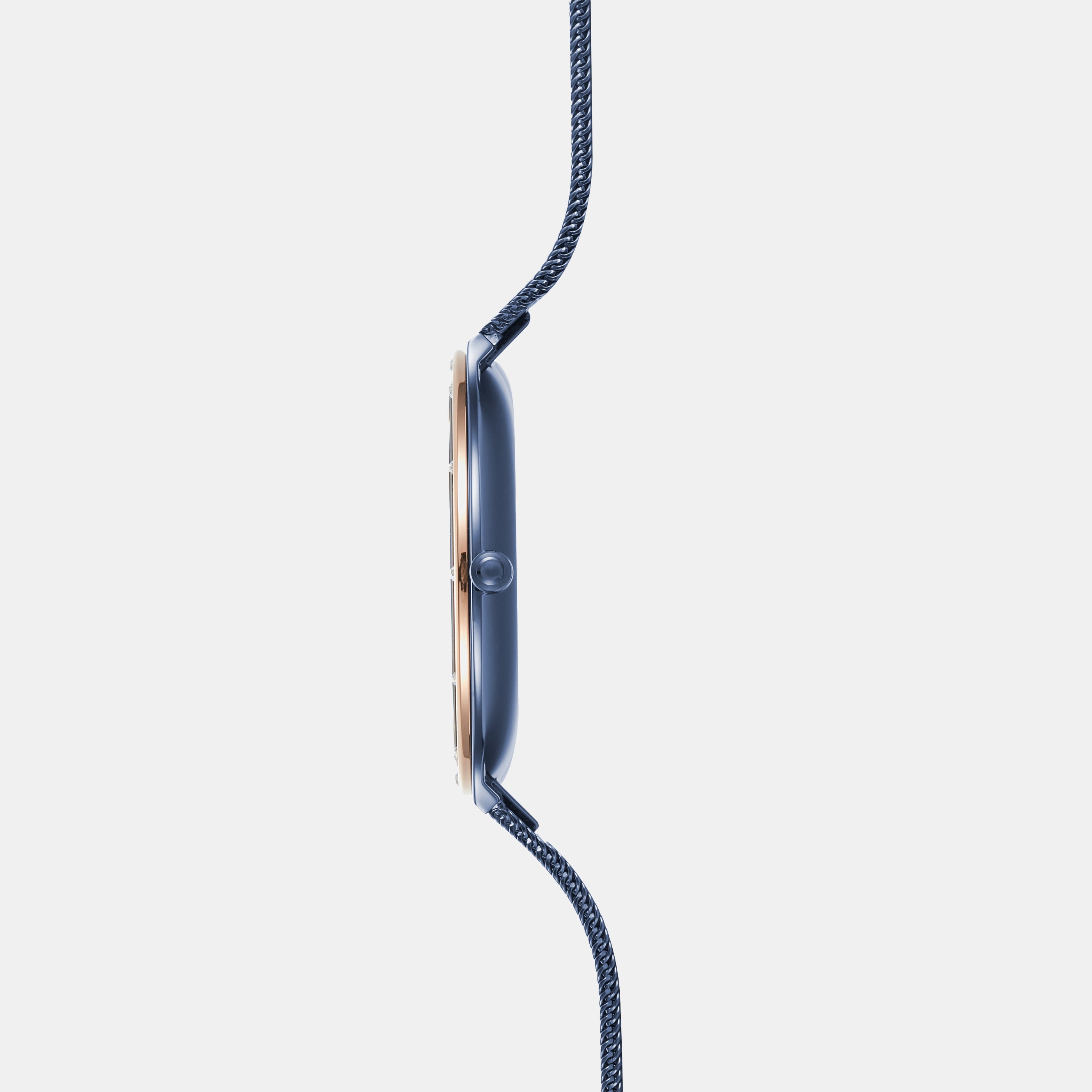 Obaku Women Round Blue watch