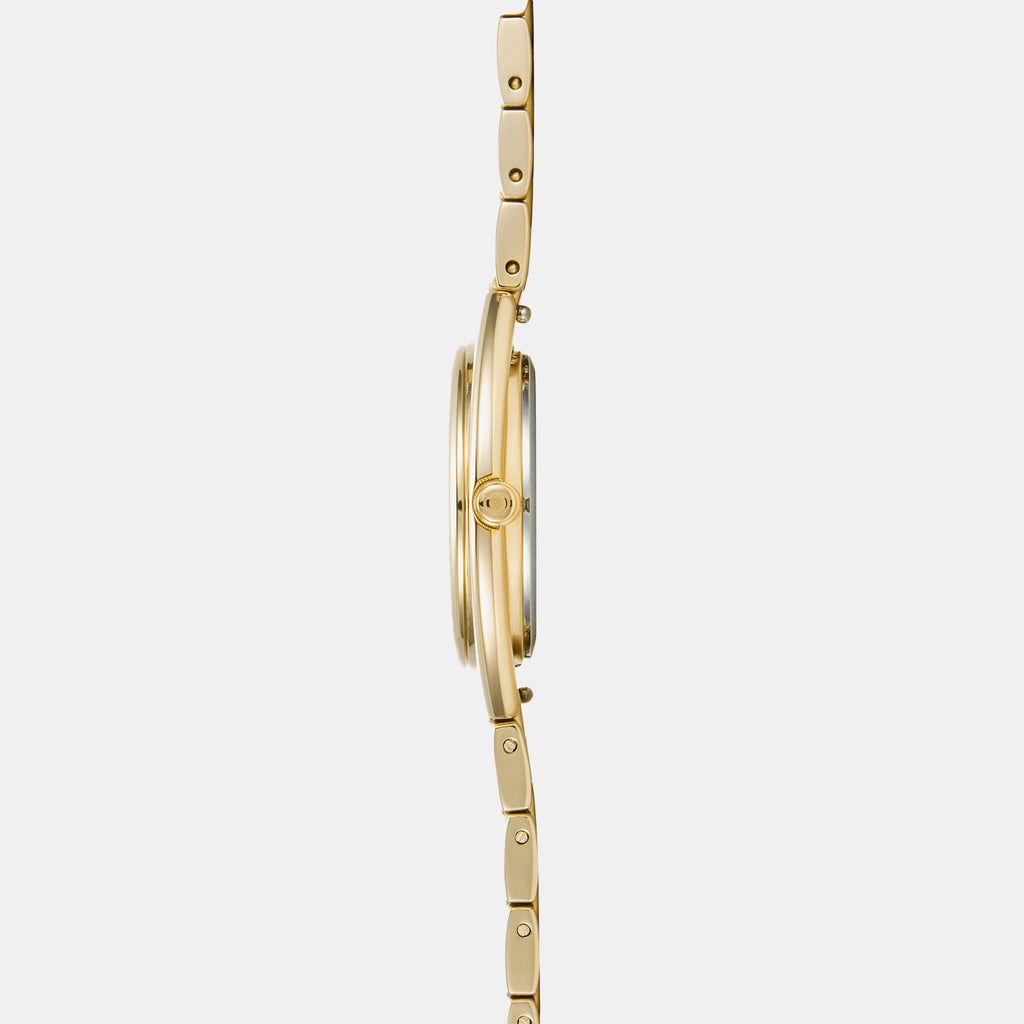 Obaku Women Round Silver watch