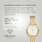 Obaku Stainless Steel Silver watch