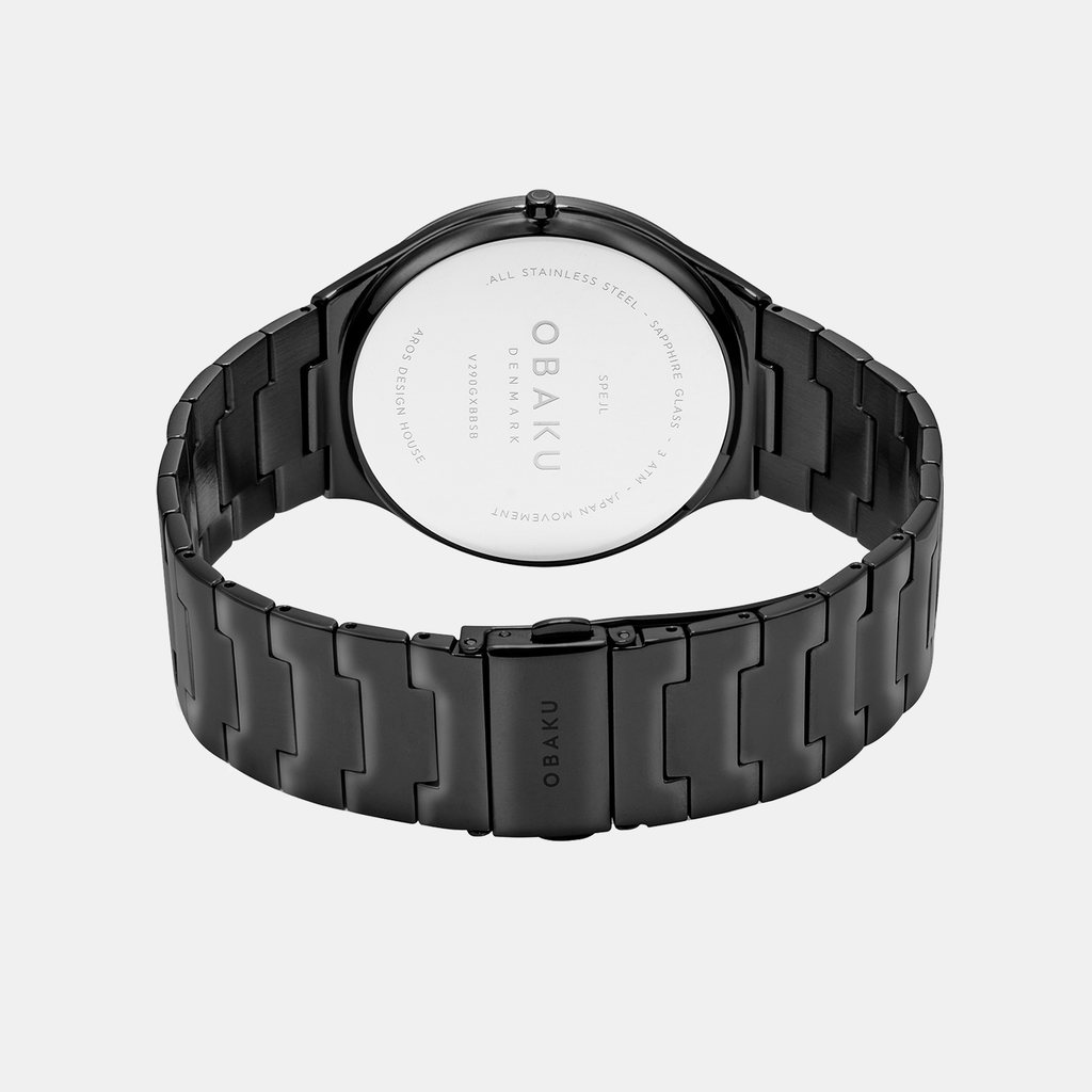 Obaku Stainless Steel Round watch