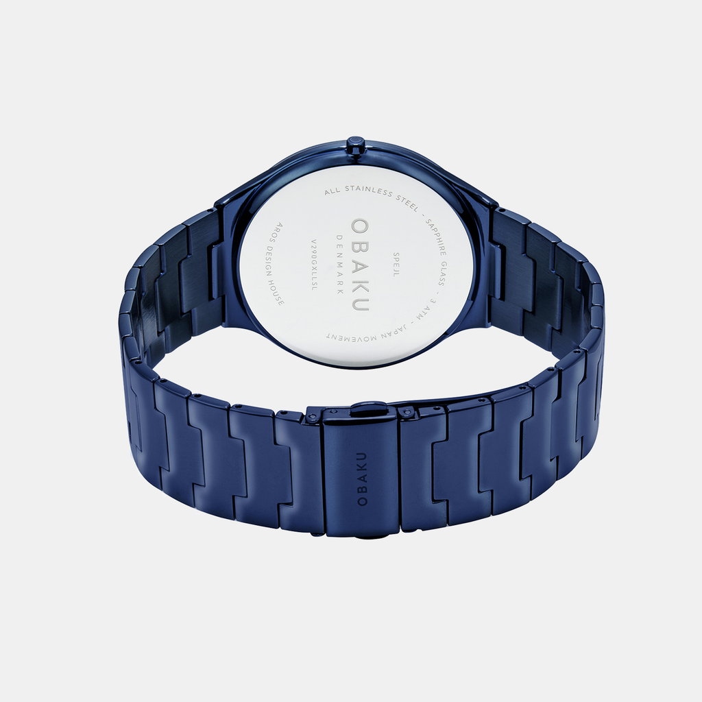 Obaku Stainless Steel Round watch