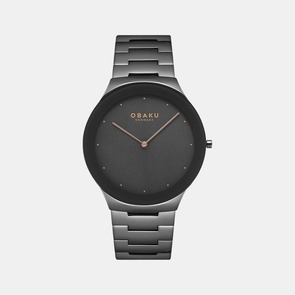 Spejl Ash Men Quartz Grey Dial Analog Stainless Steel Watch V290GXUUSU