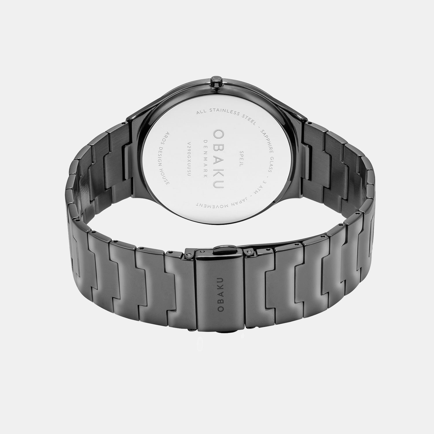 Obaku Stainless Steel Round watch
