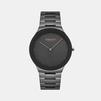 Obaku Round Grey Analog watch