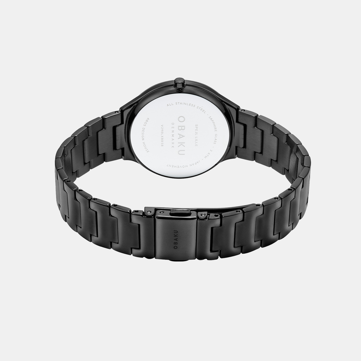Obaku Stainless Steel Round watch