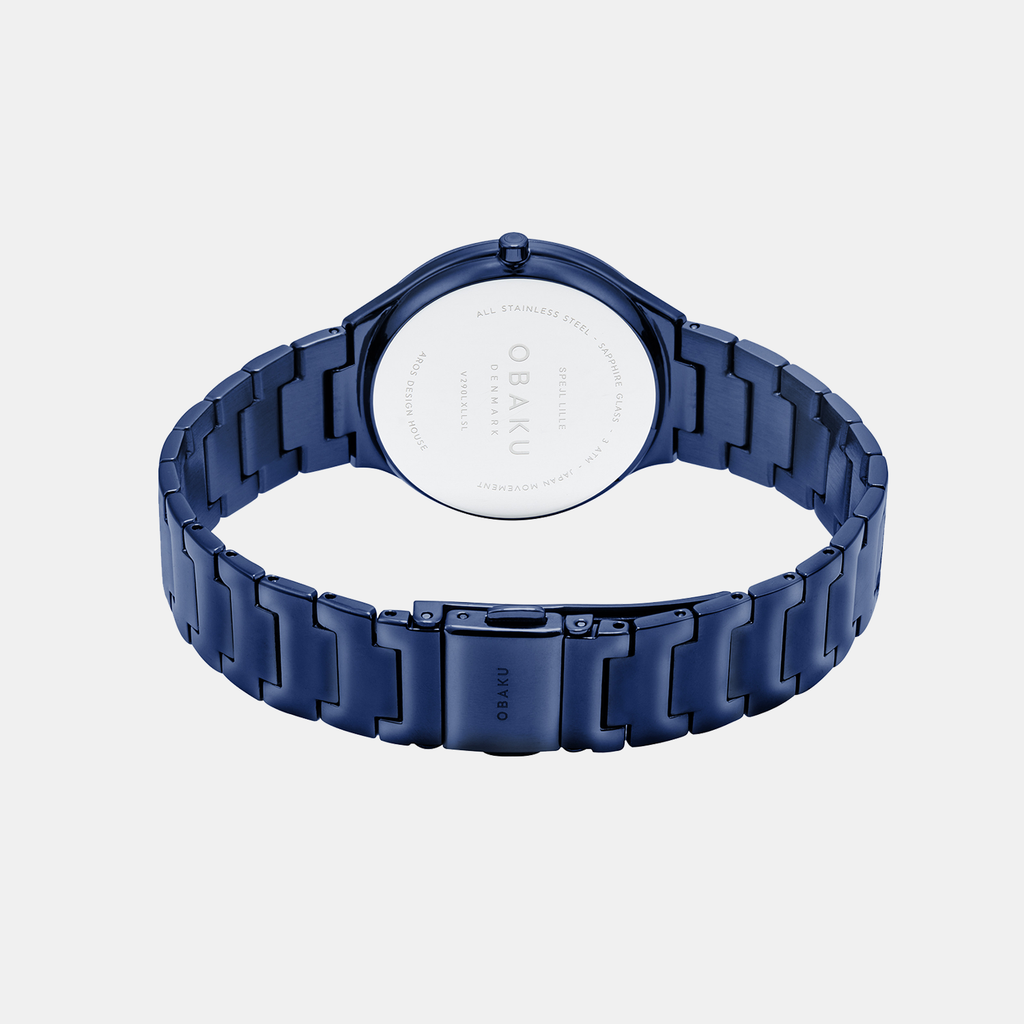 Obaku Stainless Steel Round watch