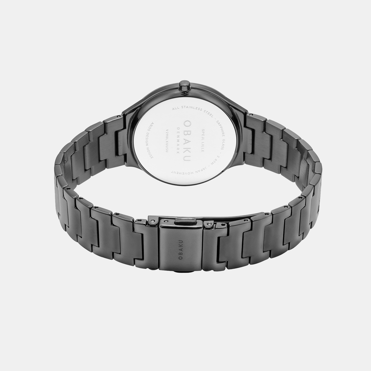 Obaku Stainless Steel Round watch