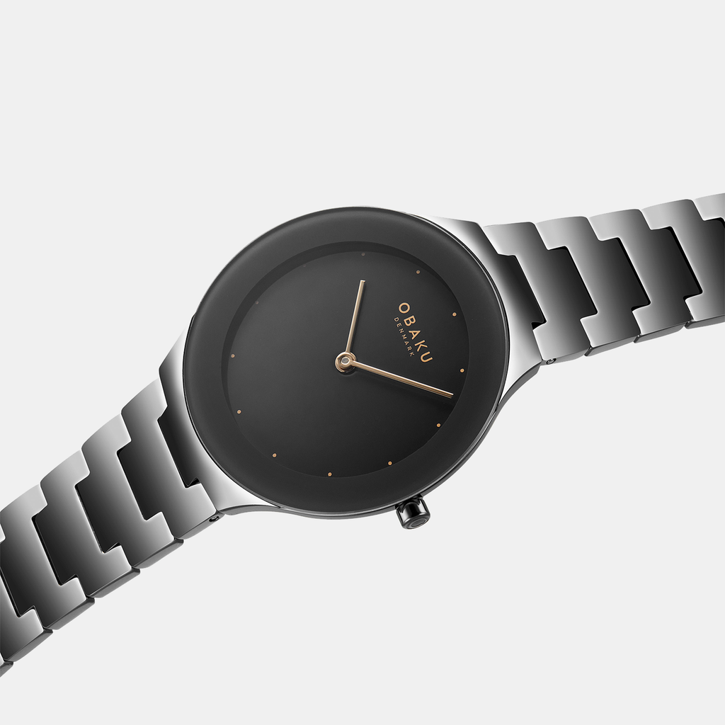 Obaku 38.5 mm Round Quartz watch