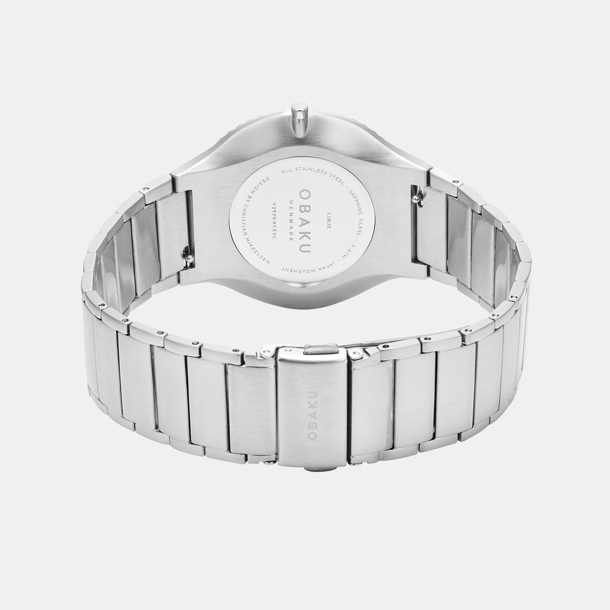Obaku Stainless Steel Round watch