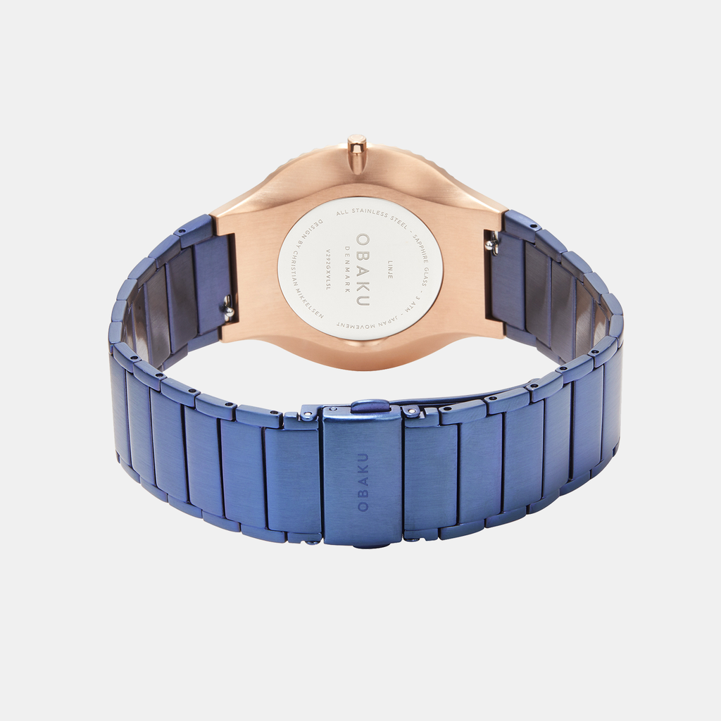 Obaku Stainless Steel Round watch