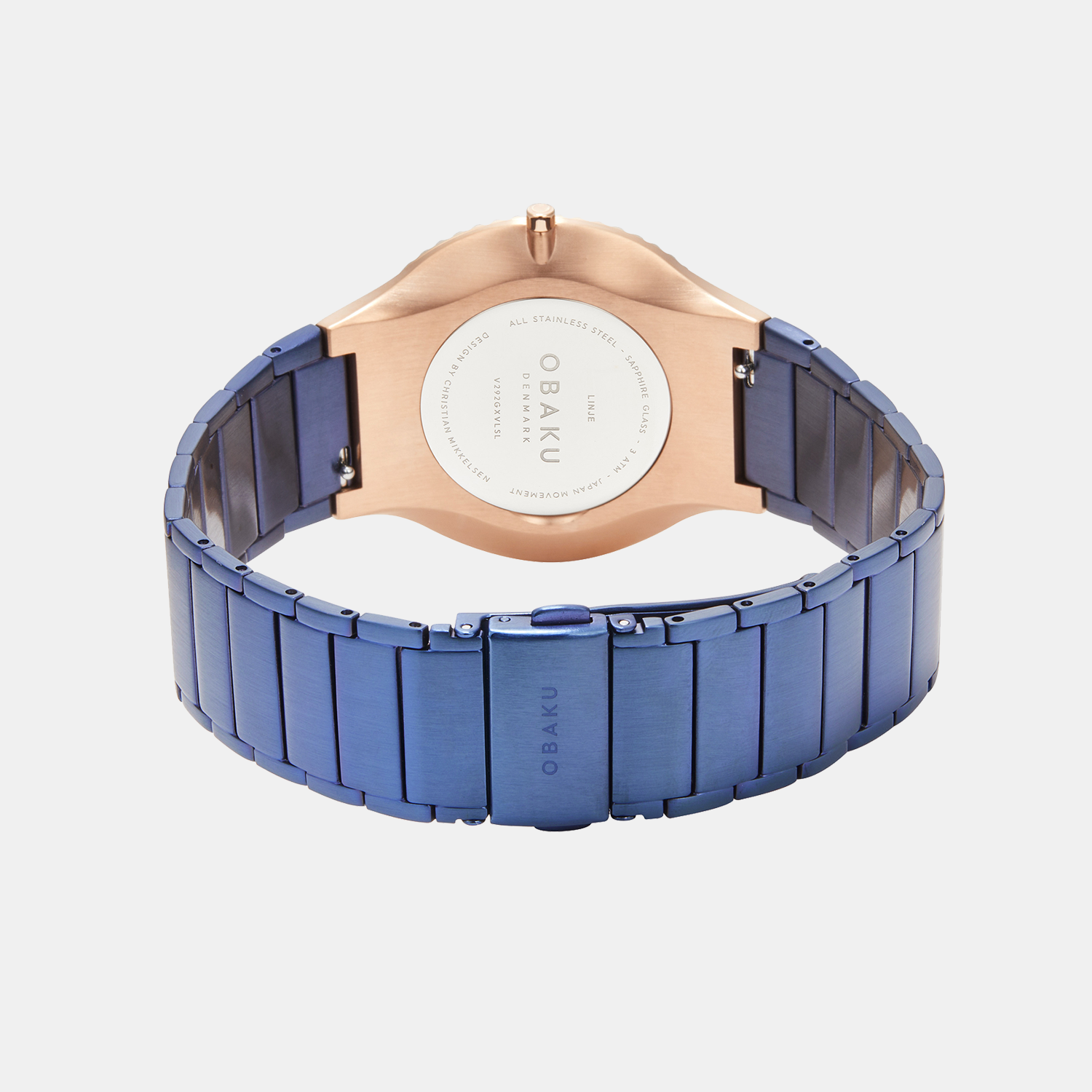 Obaku Stainless Steel Round watch
