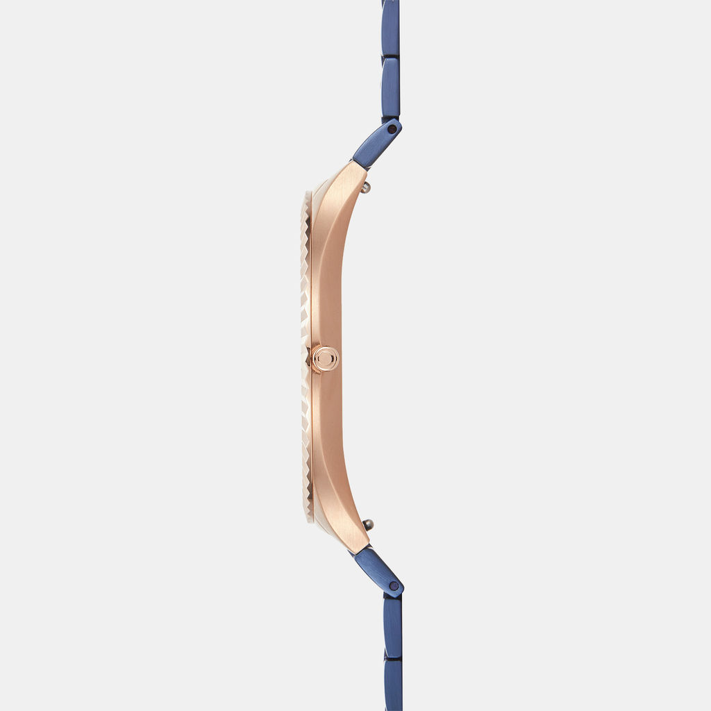 Obaku Men Round Blue watch