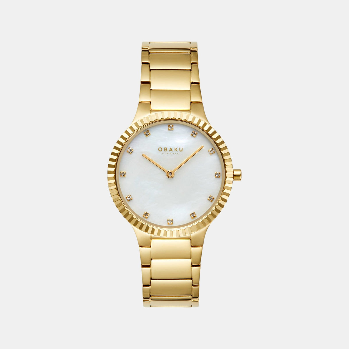 Linje Lille Women Quartz White Dial Analog Stainless Steel Watch V292LXGWSG