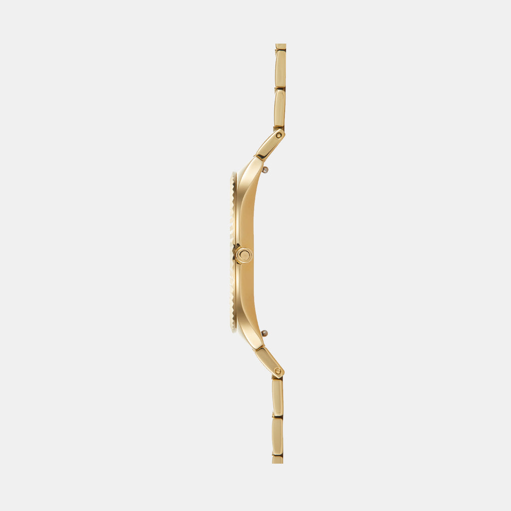 Linje Lille Women Quartz White Dial Analog Stainless Steel Watch V292LXGWSG