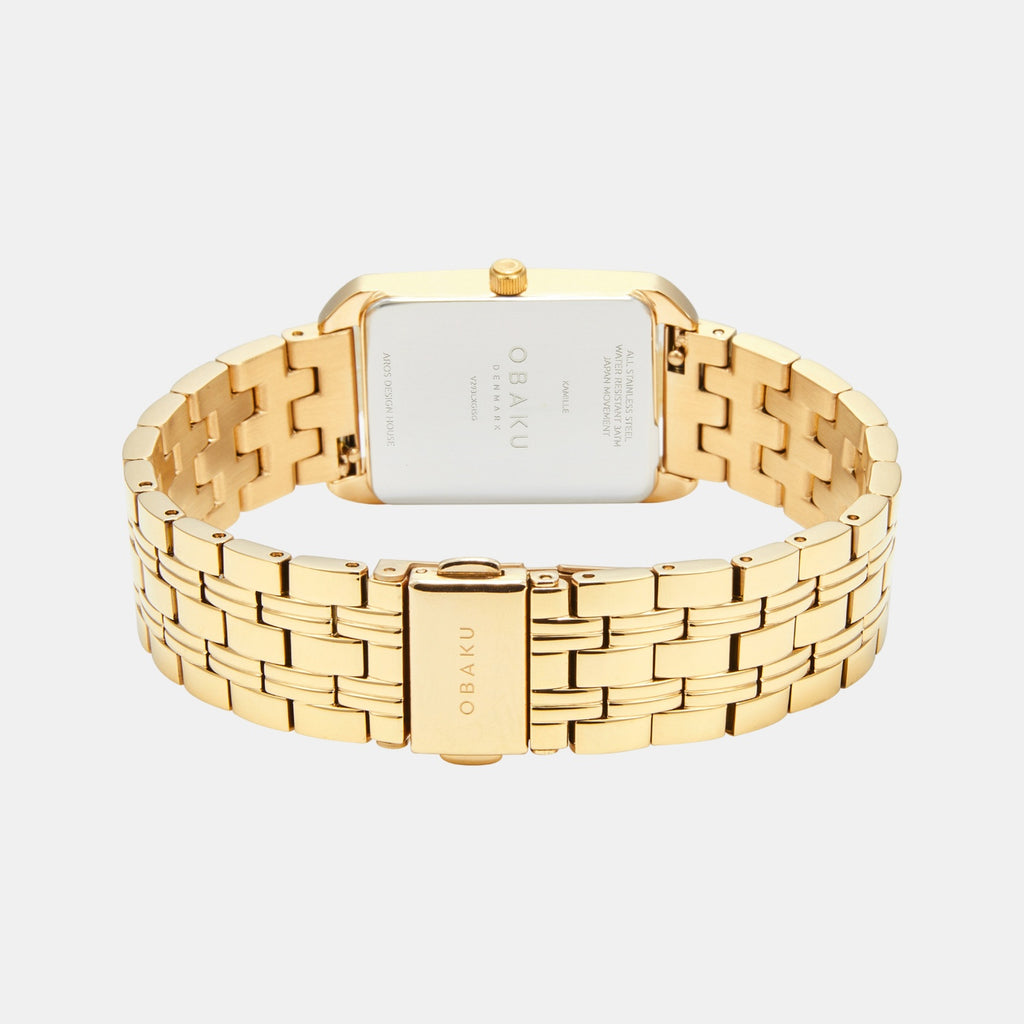 Kamille Cider Women Quartz Silver White Dial Analog Stainless Steel Watch V293LXGISG