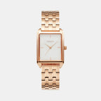 Kamille Fushsia Women Quartz White Dial Analog Stainless Steel Watch V293LXVISV